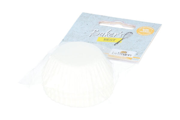Bakers Best, Mini-Papierbackförmchen 4 x 100 Stück, Ø 4.5 cm und 7 cmweiss