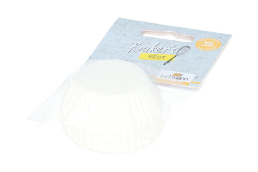 Bakers Best, Mini-Papierbackförmchen 4 x 100 Stück, Ø 4.5 cm und 7 cmweiss
