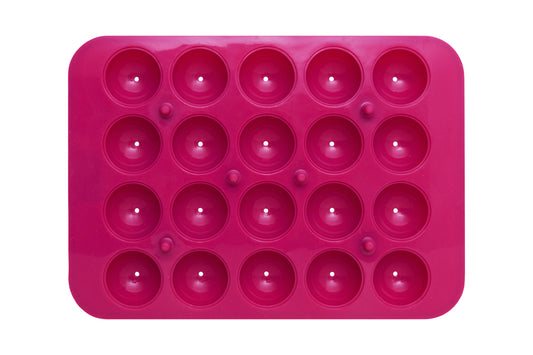 Cakepop Baker, Ø 3.5 cm, Silikon, für 20 Stk.