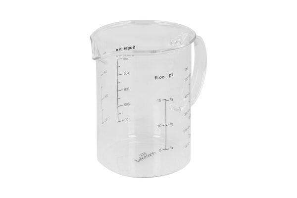 Cause we Care, Messbecher, 0.5 l, 1.0 l, Glas, transparent