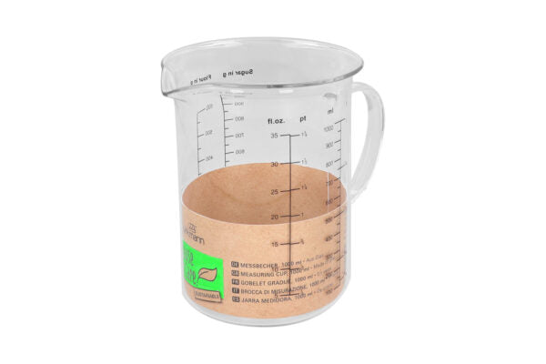 Cause we Care, Messbecher, 0.5 l, 1.0 l, Glas, transparent