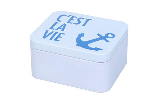 Colour Kitchen Box “C’est la vie”, 12 x 10 cm, scandic blue