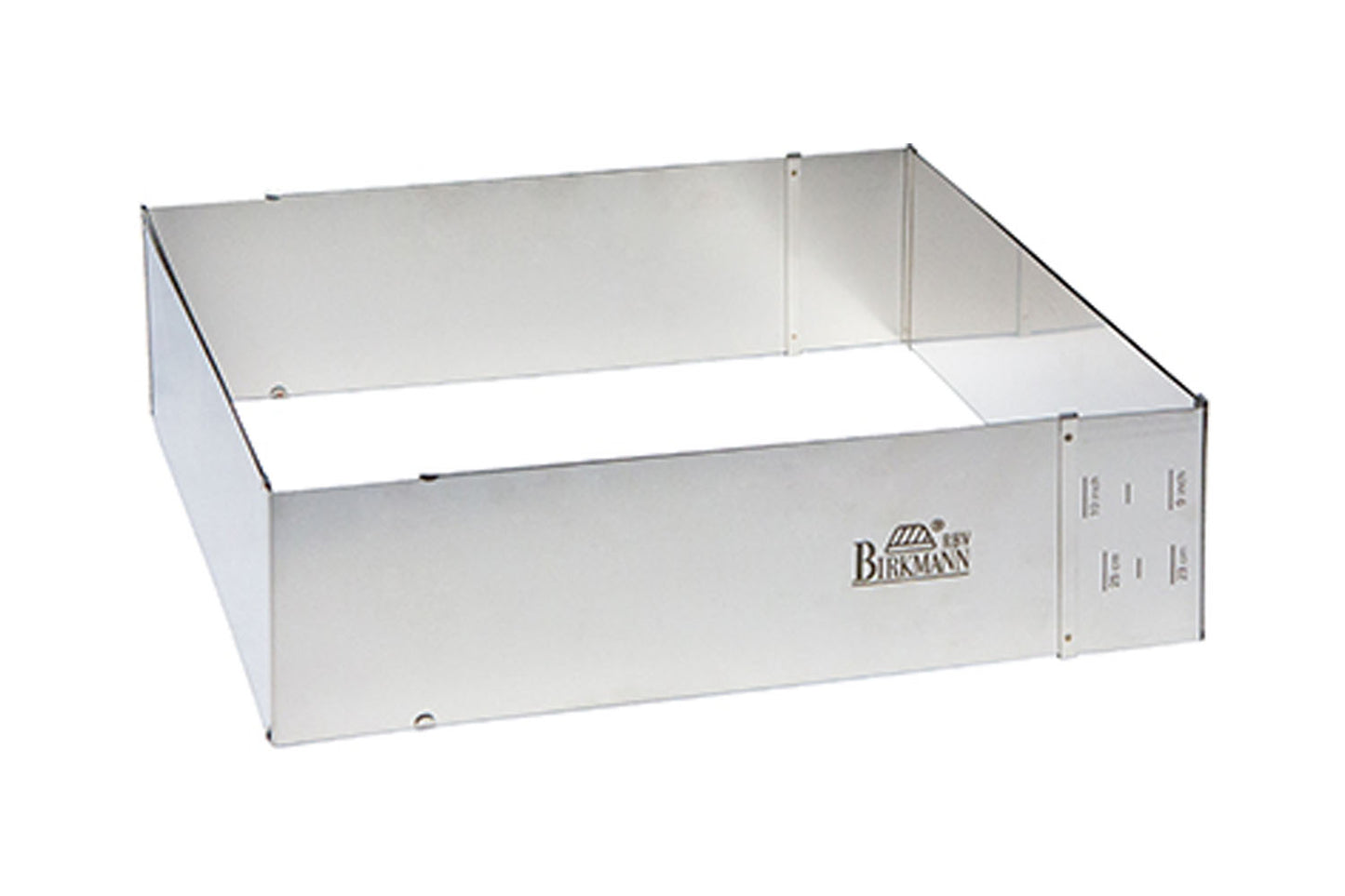 Easy Baking, Backrahmen, 22 x 25 - 43 x 48 cm, Edelstahl, silber