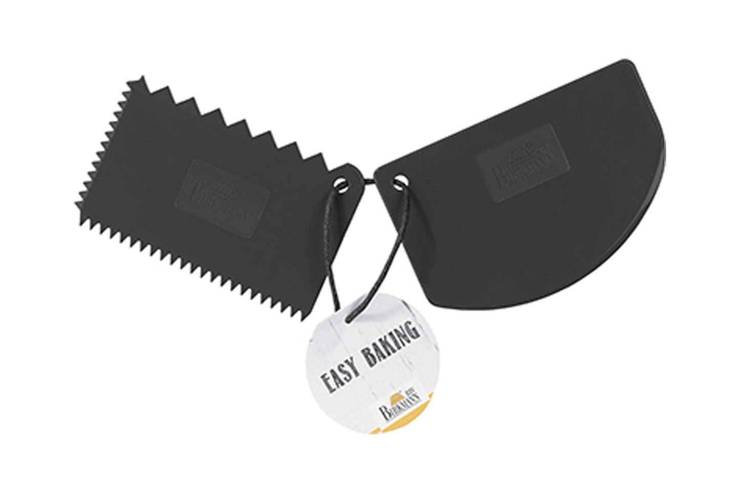 Easy Baking Teigkarten-Set, Kunststoff, grau