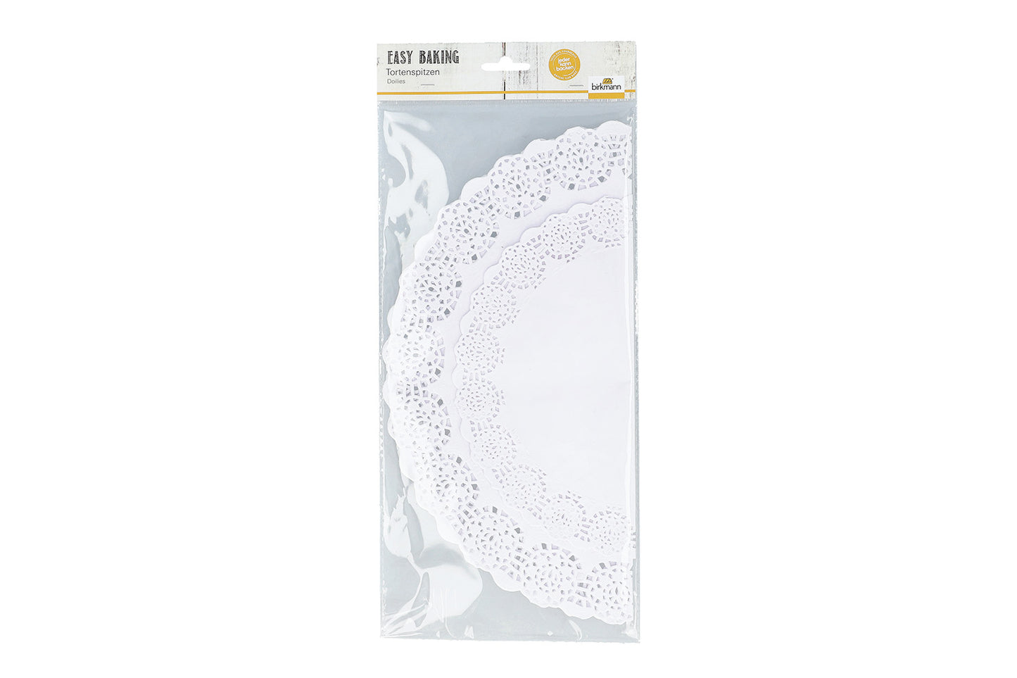 Easy Baking, Tortenspitzen, Ø 25 und 35 cm, Papier, weiss