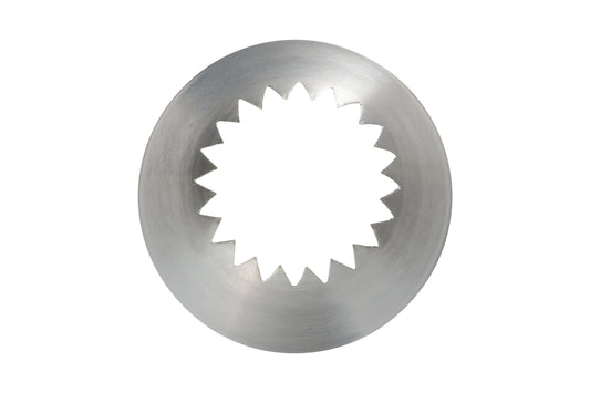 Französische "Sterntülle" Nr.62 - Ø 20 mm, Edelstahl