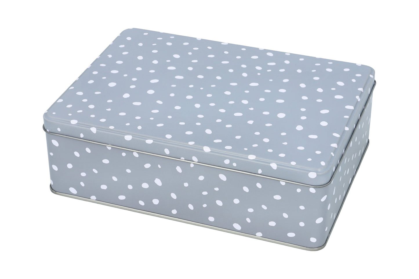 Gebäckdosen-Set"Winter", Weissblech, 3 Stück, M+L+XL