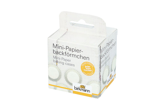 Papierbackförmchen 4x100 Stück, Ø 7 cm, weiss