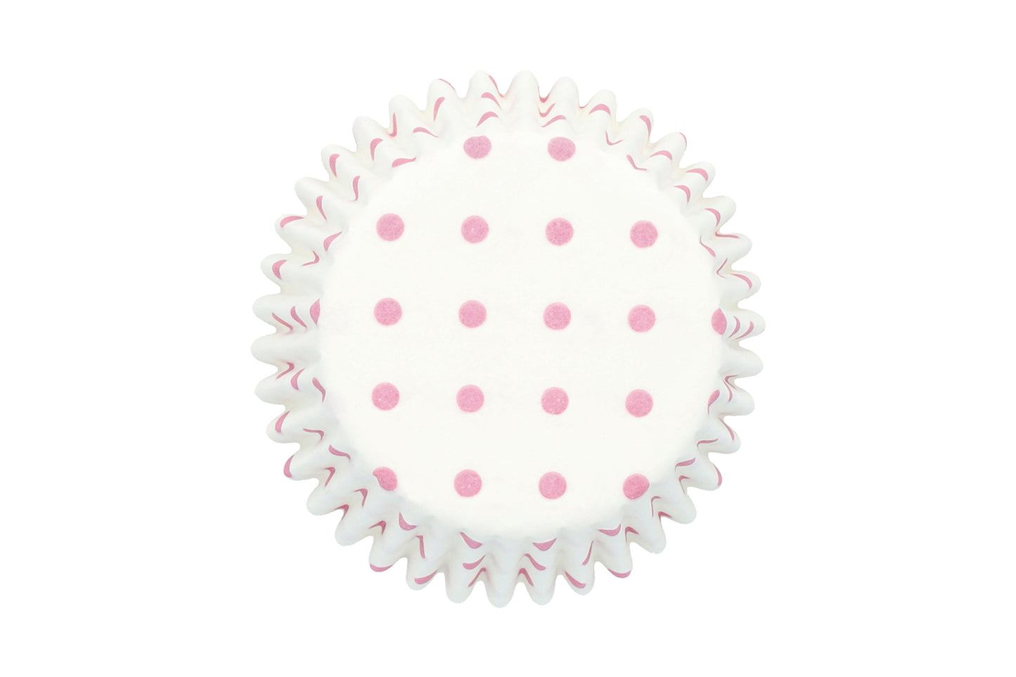 Papierbackförmchen 100 Stück, Ø 7 cm, rosa
