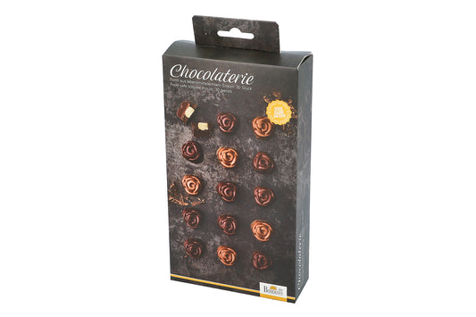 Chocolaterie, Pralinenform "Rose", Silikon, 21 x 11.5 cm