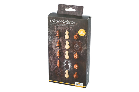Chocolaterie, Pralinenform "Weihnachten", Silikon, 21 x 11.5 cm