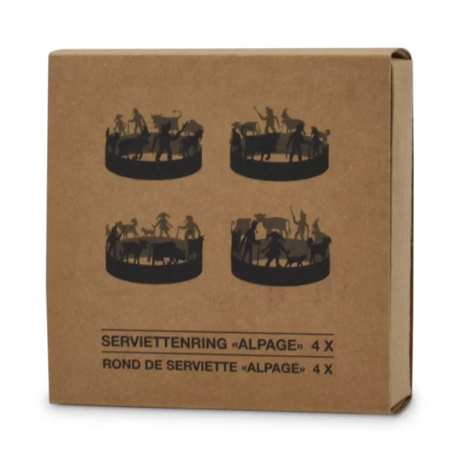Serviettenring Alpage, 4 Stk. – Serie „À Table“